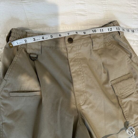 511 Tactical Taclite Pro Cargo Pants Men 30x30 Khaki Tan Ripstop Gusset Hunting - Picture 10 of 11
